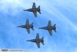4x F/A-18 Formation Flight
